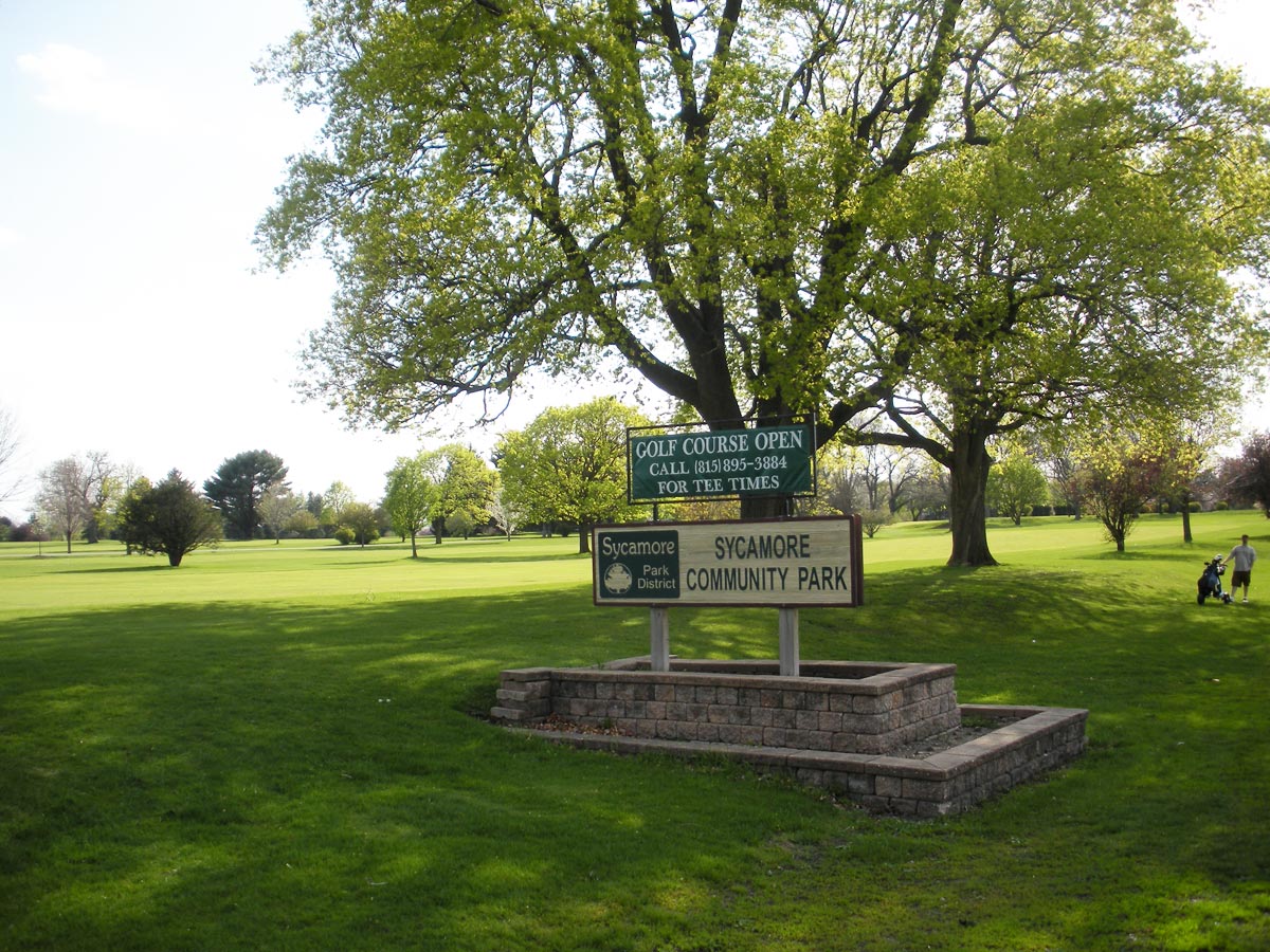 Sycamore Community Park - Sycamore Community Park is the name of the area that is home to our 18-hole public golf facility, public swimming pool, and various children's playgrounds.