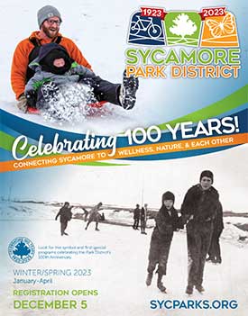Sycamore Park District Winter/Spring 2023 Brochure